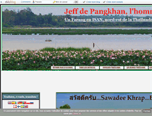 Tablet Screenshot of jeffdepangkhan.com
